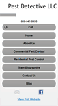 Mobile Screenshot of pestdetectivedodgeville.net