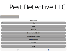 Tablet Screenshot of pestdetectivedodgeville.net